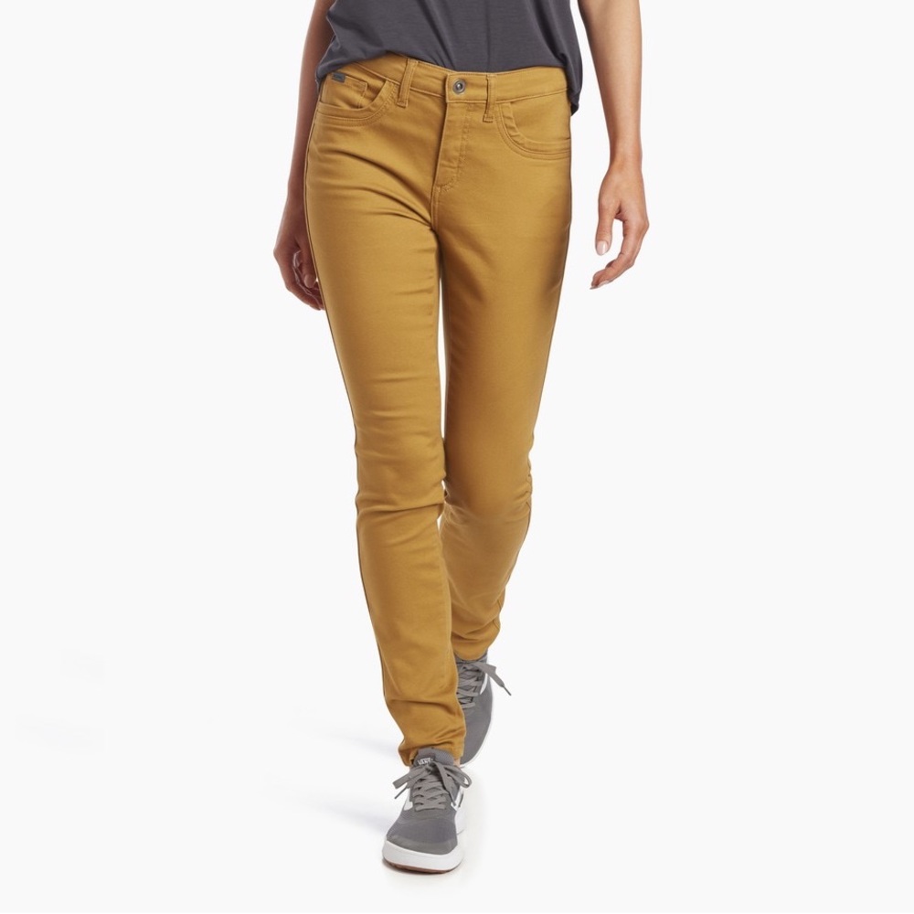 KUHL Kontour Skinny Stretch Pants Jeans in Harvest Size 6 Reg